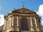 Exterior View Of The Church Of Notre Dame In Bordeaux Stock Photo