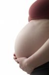 Wonderful Pregnant Woman Stock Photo