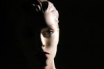 Close Up On A Woman's Doll - Mannequin Stock Photo