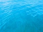 Blue Sea Water Background Stock Photo