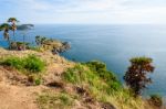 Laem Phromthep Scenic Point Stock Photo