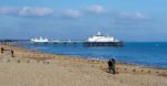 View Of Eastbourne Pier Stock Photo