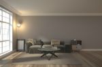 3d Rendering Interior Scene Stock Photo