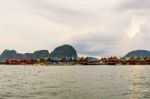 Koh Panyee Or Punyi Island In The Evening Stock Photo