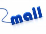 3d Letter Of Mail Stock Photo