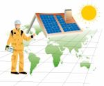 Solar Energy Stock Photo