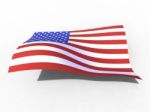 USA Flag Stock Photo