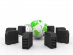 Global Network Stock Photo