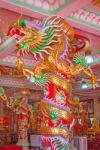 Dragon Chinese In Thailand Country Stock Photo