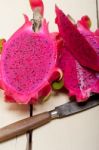 Fresh Dragon Fruit Stock Photo