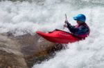 Water Sports At The Cardiff International White Water Centre Stock Photo