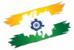 Indian flag Stock Photo