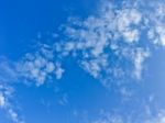 Landscape Of Beautiful Sky And Blue Sky And Yellow Sky Stock Photo