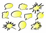 Speech Bubbles Stock Photo