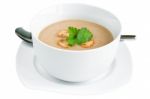 Mushroom Soup Stock Photo