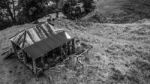 Abandoned Outback Farming Shed In Queensland Stock Photo