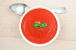 Tomato Soup Stock Photo