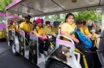 Primary Students Visit The Zoo, In The Jul 27, 2016. Bangkok Thailand Stock Photo