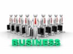 Business Team, Success In Business Concept Stock Photo