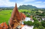 Big Golden Buddha Stock Photo