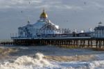 Eastbourne, East Sussex/uk - January 7 : View Of Eastbourne Pier Stock Photo