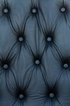 Black Genuine Leather Sofa Pattern Stock Photo