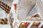 Gingerbread House Stock Photo