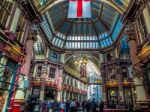 Leadenhall Market In London Stock Photo