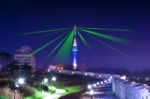 Seoul Tower,namsan Tower In Korea Stock Photo