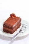 Chocolate Cake Stock Photo