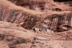 Old Indian Dwellings Stock Photo