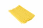 Spaghetti Pasta On White Stock Photo