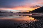 Lake Mcdonald Stock Photo