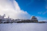 Deogyusan Mountains Is Covered By Snow In Winter,south Korea Stock Photo