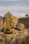 Rock Formation In Nature Stock Photo