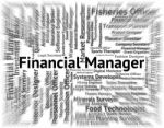 Financial Manager Representing Managing Investment And Finance Stock Photo