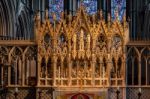 An Altar In Ely Cathedral Stock Photo