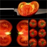 Tomatoes Collage Stock Photo