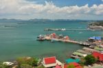 View Of The Docks, Thailand Stock Photo