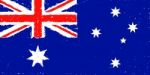 Australia Grunge Flag Stock Photo