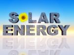 Solar Energy Stock Photo