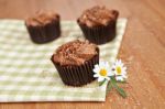 Chocolate Cupcakes Stock Photo