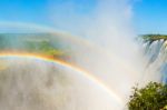 Victoria Falls In Zimbabwe Stock Photo