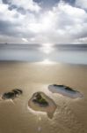 Coastline Area Of Sagres, Portugal Stock Photo