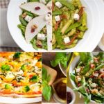 Healthy And Tasty Italian Food Collage Stock Photo