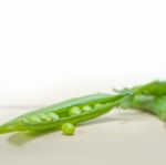 Hearthy Fresh Green Peas Stock Photo