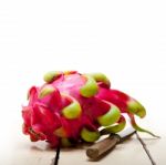 Fresh Dragon Fruit Stock Photo