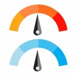 Temperature Meter  Illustration Stock Photo