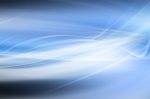 Blue Curved Abstract Background Stock Photo