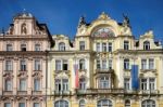 Ministry Of Local Development Art Nouveau Building Located In Pr Stock Photo